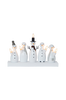 Ljusstake Snowman 21cm
