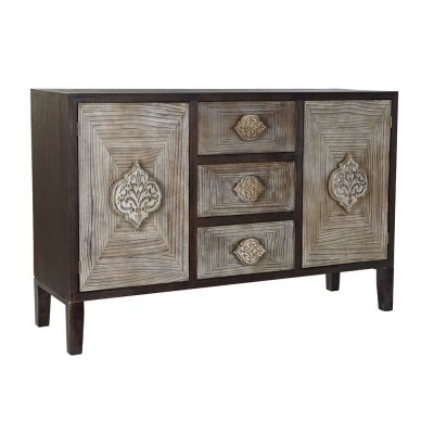 Skänk DKD Home Decor Gran Trä MDF (133 x 42 x 88 cm)