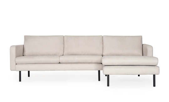 SANDHAMN Divansoffa Höger Beige