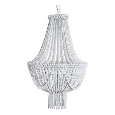 Taklampa DKD Home Decor Metall Trä MDF (40 x 40 x 110 cm)