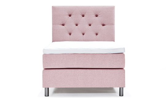 ÄNGSVIK 140 Sängpaket Deluxe Rosa
