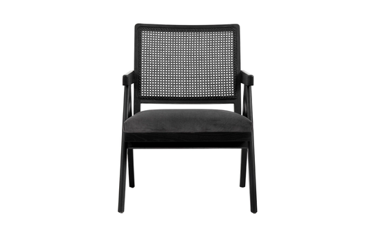 WICKERWORK Fåtölj Svart