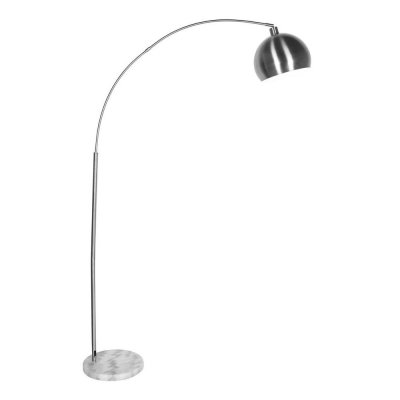 Golvlampa DKD Home Decor Metall Silver (36 x 110 x 195 cm)