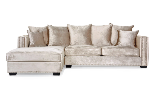MANHATTAN Divansoffa Vänster Beige