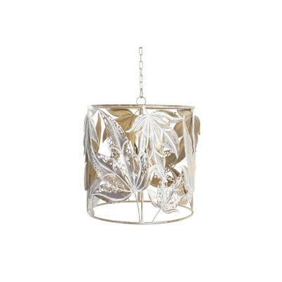 Taklampa DKD Home Decor Grå Gyllene (49 x 49 x 48 cm)