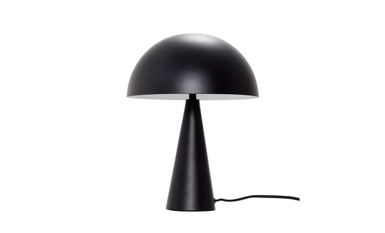 BORDSLAMPA Svart Metall Liten