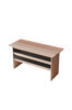 Skrivbord Vario A - Ek, Svart