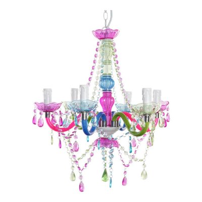 Taklampa DKD Home Decor Akryl Metall (52 x 52 x 63 cm)