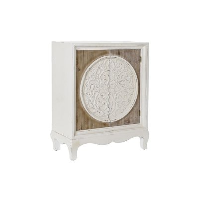 Skänk DKD Home Decor Vit Gran MDF