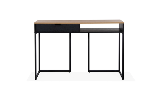 MEMO Skrivbord 120 Svart/Natur