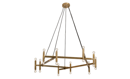 CHANDELIER Taklampa Mässing 142