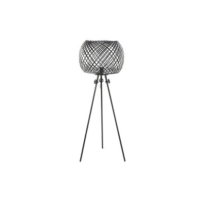 Golvlampa DKD Home Decor Svart Metall Loft (51 x 51 x 138 cm)