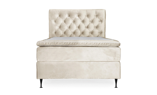 OPERA 120 Sängpaket Sammet Beige