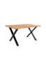 Matbord Mesa, oljad ek, 140x95xh76x4 cm