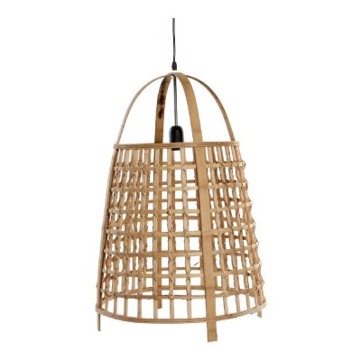 Taklampa DKD Home Decor Rattan (42 x 42 x 63 cm)