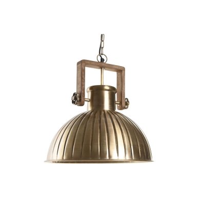 Taklampa DKD Home Decor Gyllene Brun 50 W (41 x 41 x 40 cm)