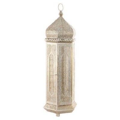 Golvlampa DKD Home Decor Vit Metall (22 x 20 x 71 cm)
