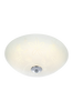 FLEUR Plafond LED 35 cm Vit/Krom